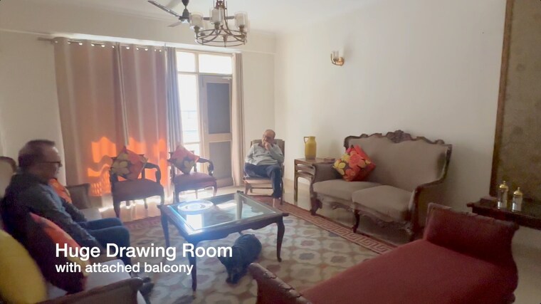 Living Room, bisrakh jalalpur 2 Bedroom 1440 Sq.Ft. Penthouse In Bisrakh Jalalpur Greater Noida 9154000