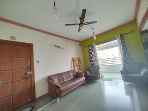 Living Room in 2 BHK Apartment at Pinnac Kanchanganga, Aundh – for Rent