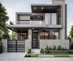 3.5 BHK + Pooja Room Villa For Sale in Drm Recidncy