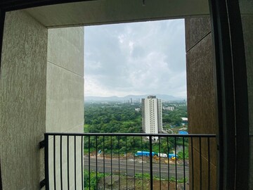 Balcony in 2 BHK Apartment at Runwal My City, Dombivli East – for Rent