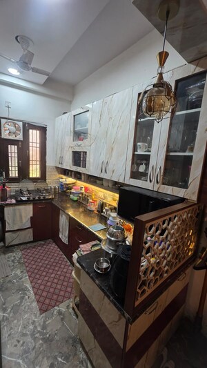 Kitchen in 3 BHK Builder Floor at Bisrakh Jalalpur – for Sale