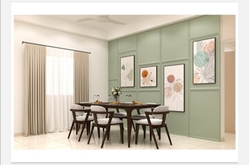 Living Room in 3 BHK Apartment at My Home Tridasa, Tellapur – for Rent
