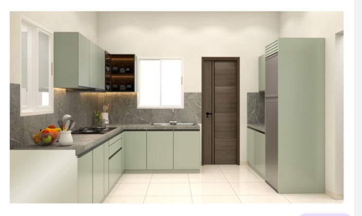 Kitchen, my-home-tridasa 3 Bedroom 1830 Sq.Ft. Apartment In Tellapur Hyderabad 9154151