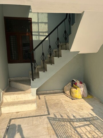 Staircase in 2 BHK Independent House at Alpha 1 Greater Noida – for Rent