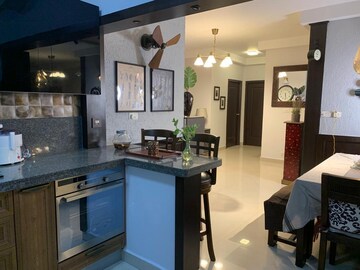 Living Room in 3 BHK Apartment at Lanco Hills Apartments, Manikonda – for Rent