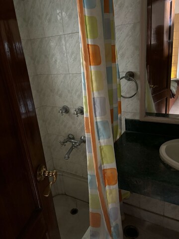 Bathroom in 2 BHK Builder Floor at Panchsheel Enclave – for Rent