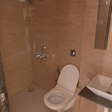 Bathroom in 1 BHK Apartment at Ornate Heights, Vasai East – for Rent