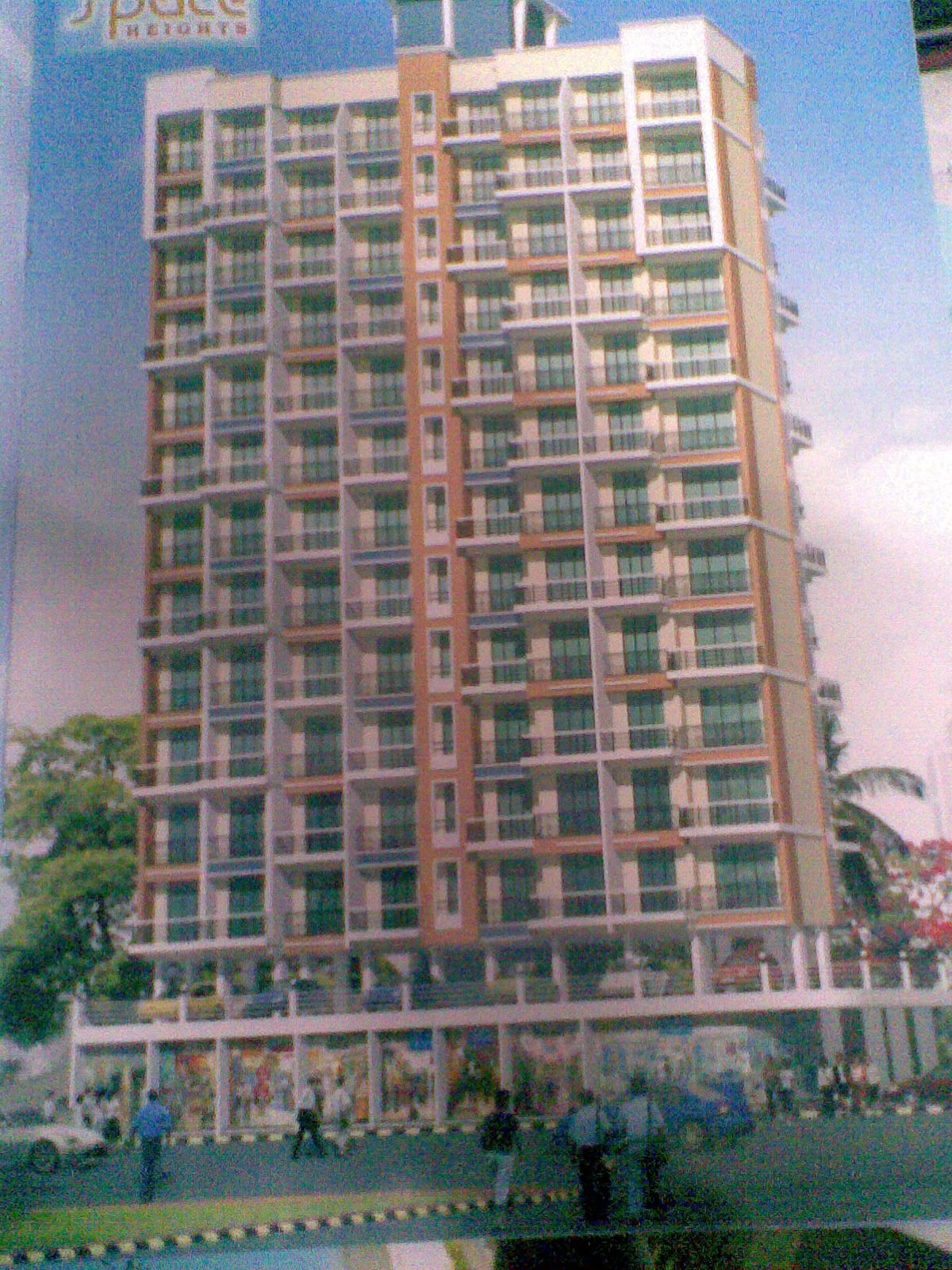 2 BHK 1080 Sq.Ft. Apartment in Shyam Imperial Heights