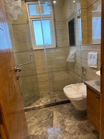 Bathroom in 3 BHK Builder Floor at Nizamuddin East – for Rent