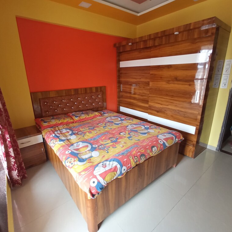 Bedroom, platinum-liviano 1.5 Bedroom 860 Sq.Ft. Apartment In Kamothe Navi Mumbai 9154323