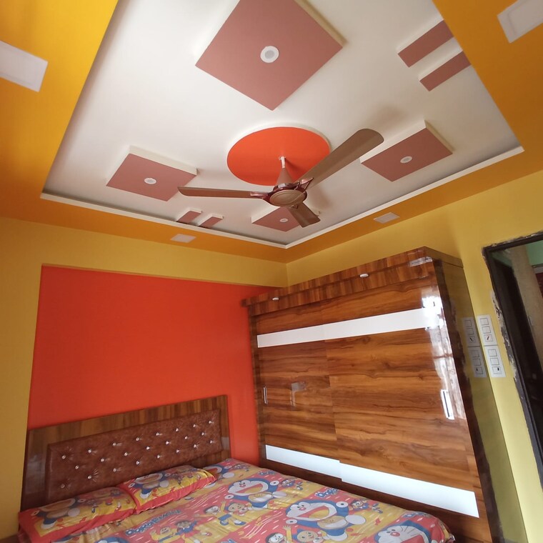 Bedroom, platinum-liviano 1.5 Bedroom 860 Sq.Ft. Apartment In Kamothe Navi Mumbai 9154323