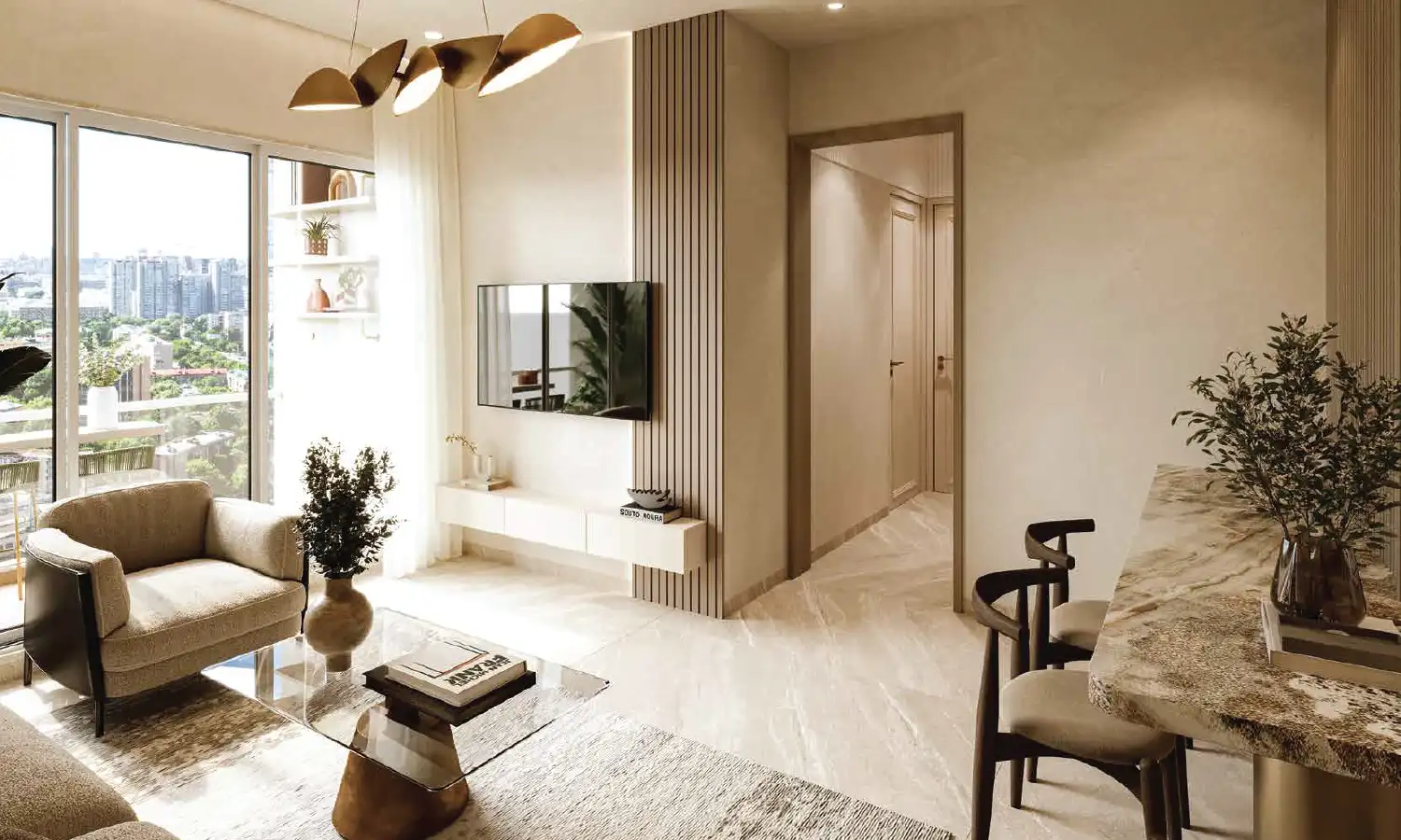 1 BHK + Extra Room Apartment For Sale in  Reheja  Juinagar