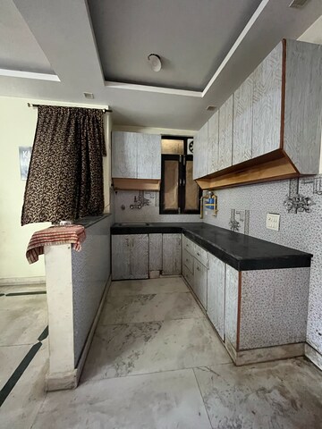 Kitchen in 2 BHK Builder Floor at Saket – for Rent