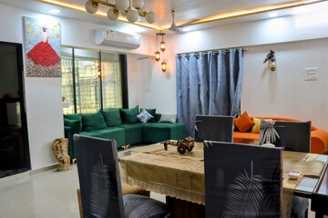 Living Room in 3 BHK Apartment at Maitri Planet, Kharghar – for Rent