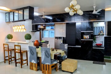Living Room in 3 BHK Apartment at Maitri Planet, Kharghar – for Rent