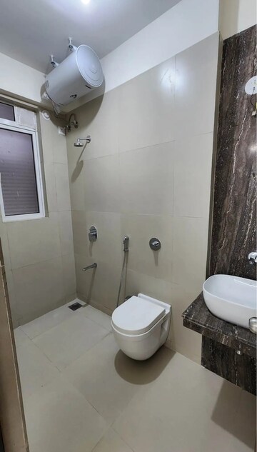 Bathroom in 3 BHK Apartment at Thane West – for Rent