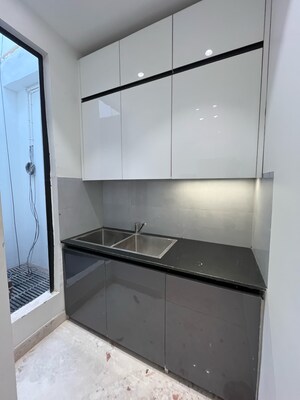 Kitchen in 3 BHK Builder Floor at Ansal Sushant Lok I, Sector 43 – for Rent