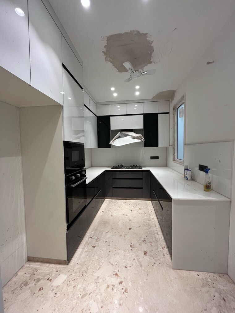 Kitchen, ansal-sushant-lok-i 3 Bedroom 215 Sq.Yd. Builder Floor In Sector 43 Gurgaon 9154516