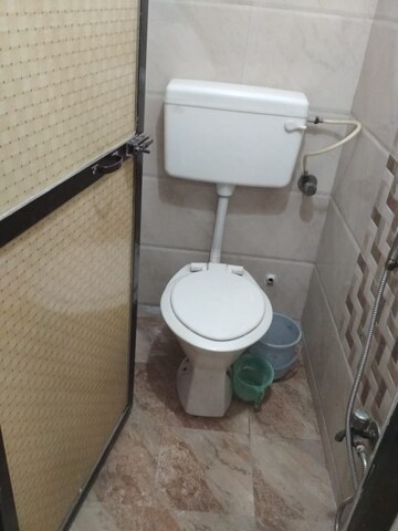 Bathroom in 1 BHK Apartment at Unnati Elite CHS, Karanjade – for Sale