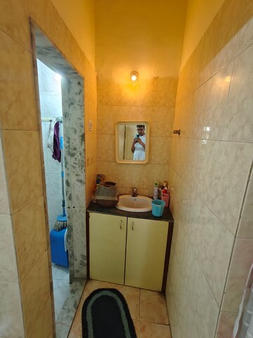Bathroom in 1 BHK Apartment at Avillion Greenfields Co Op Housing Society, Jogeshwari East – for Rent