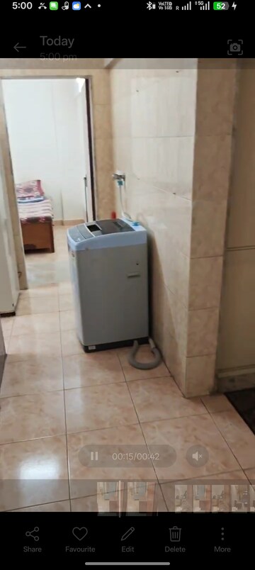 Bathroom in 1 BHK Apartment at Avillion Greenfields Co Op Housing Society, Jogeshwari East – for Rent