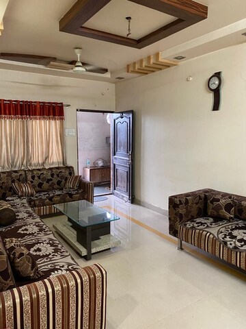 Living Room in 4 BHK Apartment at Wadi – for Sale