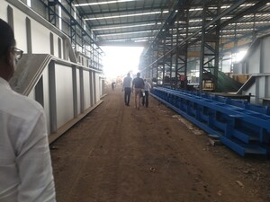 Balcony in  Warehouse at New Technocity CHS, T.T.C. Industrial Area – for Sale