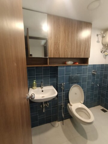 Bathroom in 2 BHK Apartment at Lodha Amara, Kolshet Road – for Rent