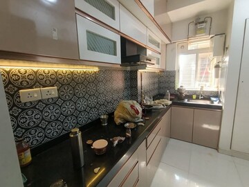 Kitchen in 2 BHK Apartment at Lodha Amara, Kolshet Road – for Rent