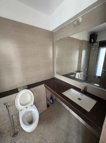 Bathroom in 3 BHK Apartment at The Wadhwa Platina, Kolshet Road – for Rent