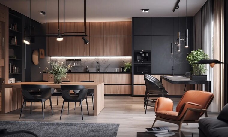 Kitchen, juinagar 2 Bedroom 662 Sq.Ft. Apartment In Juinagar Navi Mumbai 9154693