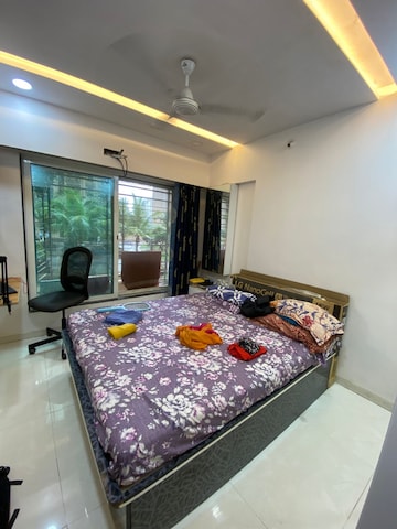 Bedroom in 3 BHK Apartment at Serenity Heights, Malad West – for Rent