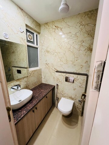 Bathroom in 3 BHK Apartment at Anant Raj Ashok Estate, Sector 63a – for Rent