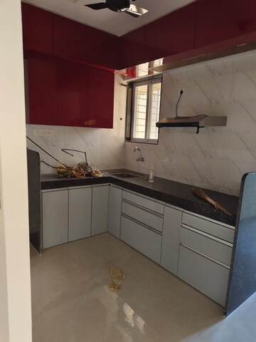 Kitchen in 1.5 BHK Apartment at Naupada – for Rent