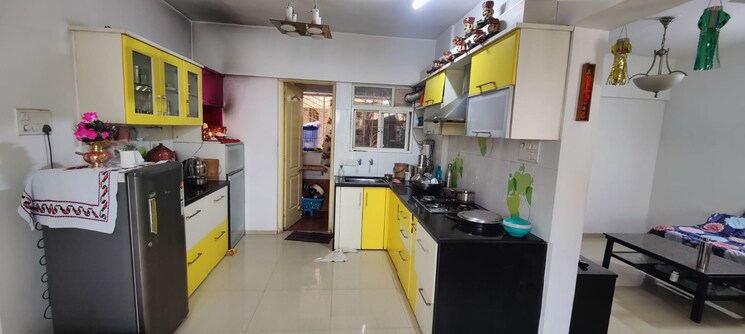 Kitchen, mount-n-glory 2 Bedroom 1001 Sq.Ft. Apartment In Kharadi Pune 9154831