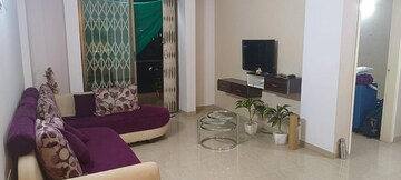 Living Room in 2 BHK Apartment at Gulmohar Goldcoast, Kharadi – for Rent