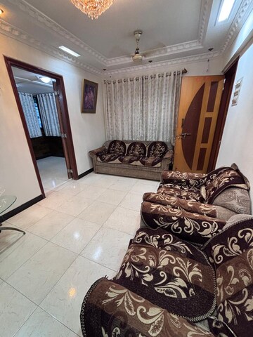 Living Room in 1 BHK Apartment at Yash Nalanda CHS, Naupada – for Rent