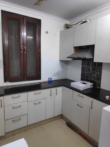 Kitchen in 3 BHK Builder Floor at Malviya Nagar – for Rent
