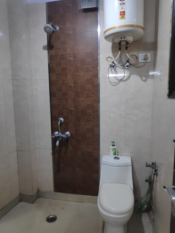 Bathroom in 3 BHK Builder Floor at Malviya Nagar – for Rent