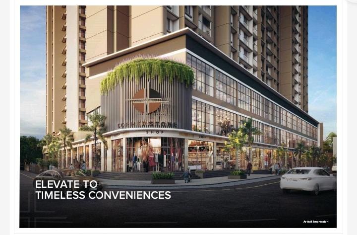 1 BHK + Pooja Room 475 Sq.Ft. Apartment in Mehta Cornerstone