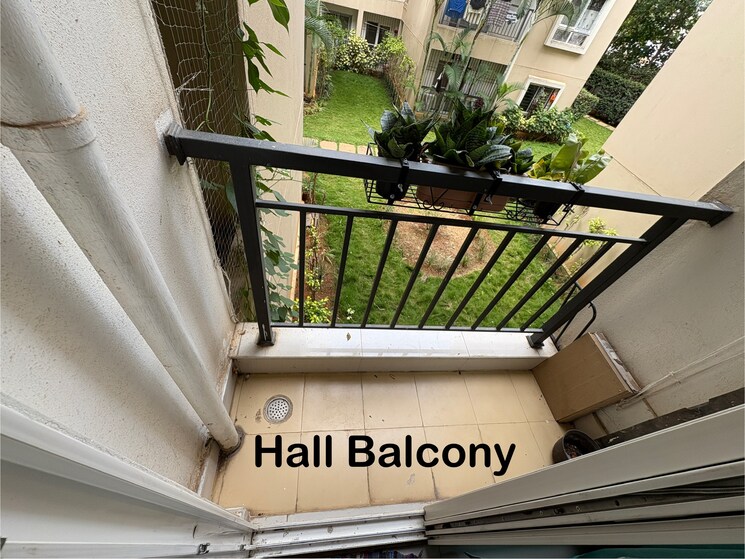 Balcony, nr-windgates 2 Bedroom 1269 Sq.Ft. Apartment In Thanisandra Main Road Bangalore 9010493