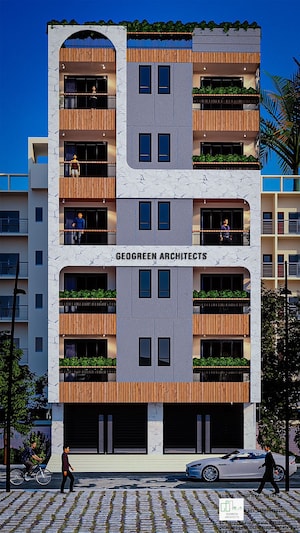 4 BHK Builder Floor – Exterior View View at Saket - for Sale