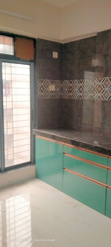 Kitchen in 1 BHK Apartment at Khedekars Karuna Sagar CHS, Kanjurmarg East – for Rent