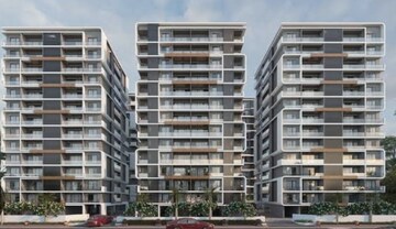 4 BHK Apartment – Exterior View View at Vip Road Vesu - for Sale