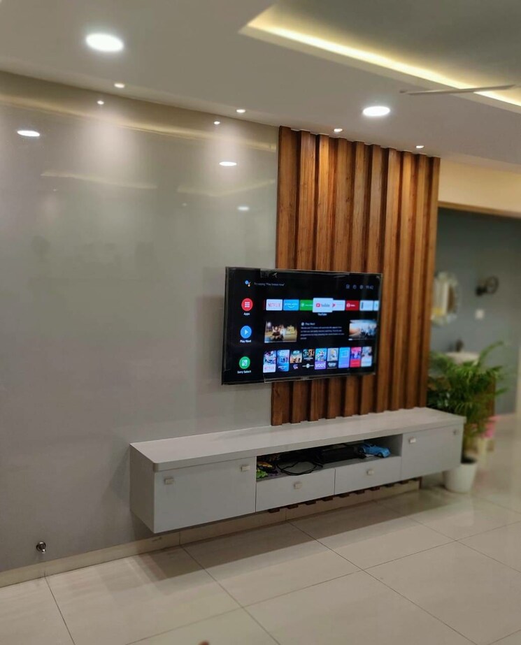 Living Room, muppa-alankrita 5 Bedroom 1780 Sq.Ft. Apartment In Narsingi Hyderabad 9155071