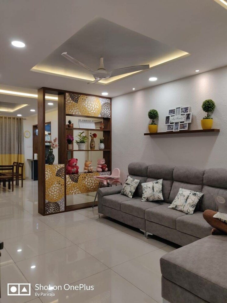 Living Room, muppa-alankrita 5 Bedroom 1780 Sq.Ft. Apartment In Narsingi Hyderabad 9155071
