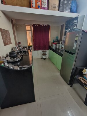Kitchen in 1.5 BHK Apartment at GK Rose Icon, Pimple Saudagar – for Sale