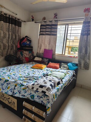 Master Bedroom in 2 BHK Apartment at Yash Sankul, Pimple Saudagar – for Sale