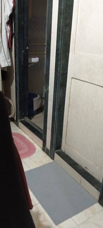 Bathroom in 1 RK Apartment at Panchamrut CHS, Lower Parel – for Rent
