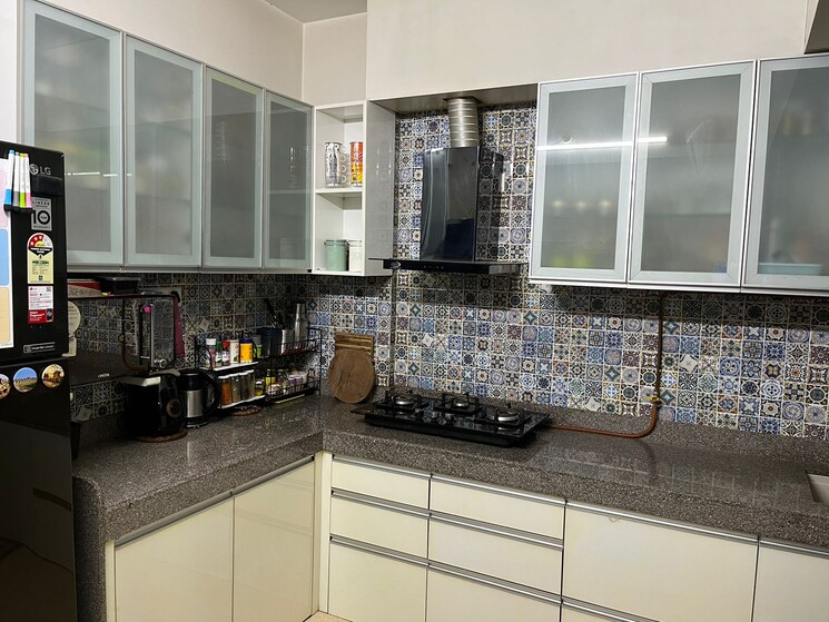 Kitchen, five-star-royal-entrada 2 Bedroom 829 Sq.Ft. Apartment In Wakad Pune 9155175